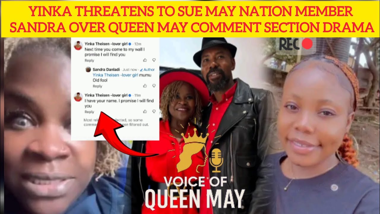 Инька дает отпор! Угрожает подать в суд на Сандру за защиту королевы Мэй.