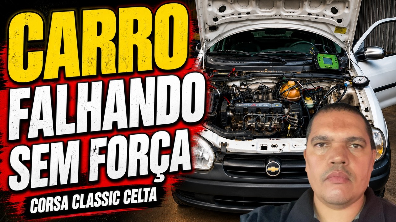 Carro Falhando Engulhando Sem Força! Chevrolet Corsa Celta Classic Montana Onix Prisma 1.0 1.4 1.8