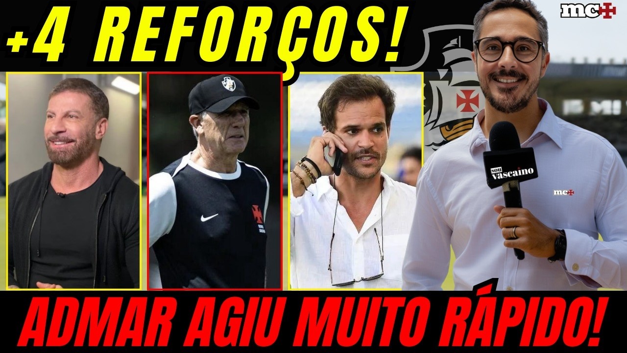 BOMBA!!! ADMAR AGIU MUITO RÁPIDO E VAI FECHAR MAIS 4 REFORÇOS À PEDIDO DE RENATO GAUCHO!