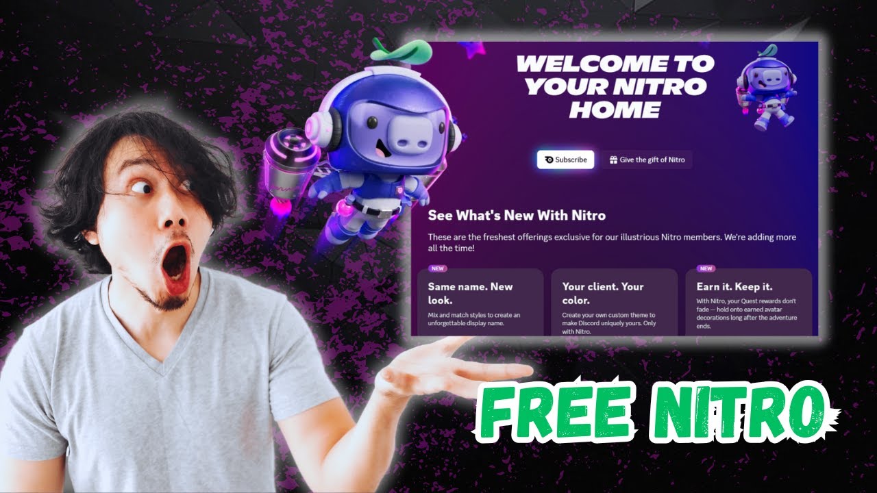 Я только что получил БЕСПЛАТНУЮ пробную версию Discord Nitro (без кредитной карты) &mdash; получите сво...