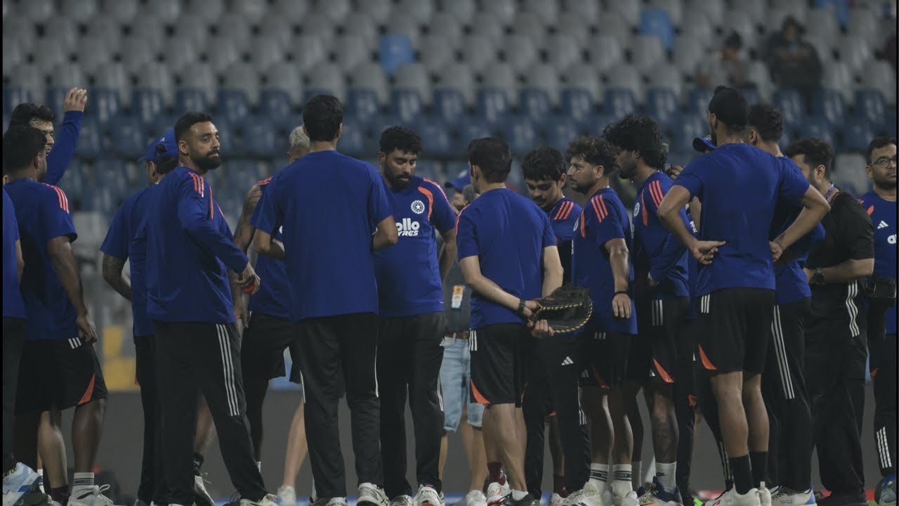 LIVE From Wankhede 🔥 Team India Practice Update | Hardik Focus, Abhishek–Arshdeep