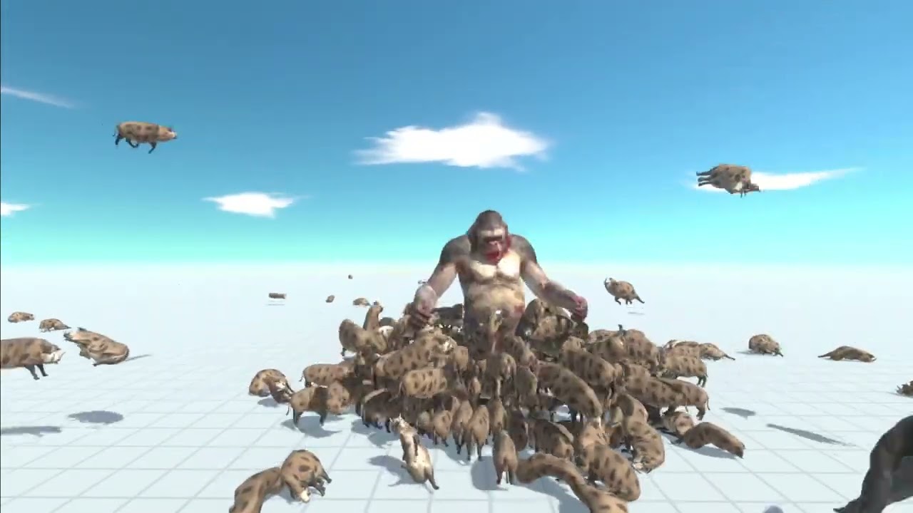 AI Brainrot Memes Bosses in Giant Pit - HORROR MEME MONSTER BATTLE (FULL BATTLE)