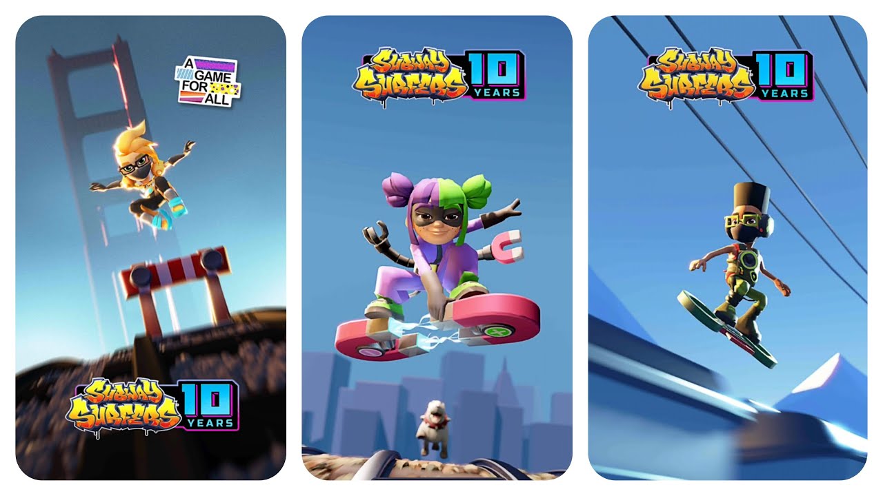 Subway Surfers Subway City vs Iceland vs San Francisco 2022