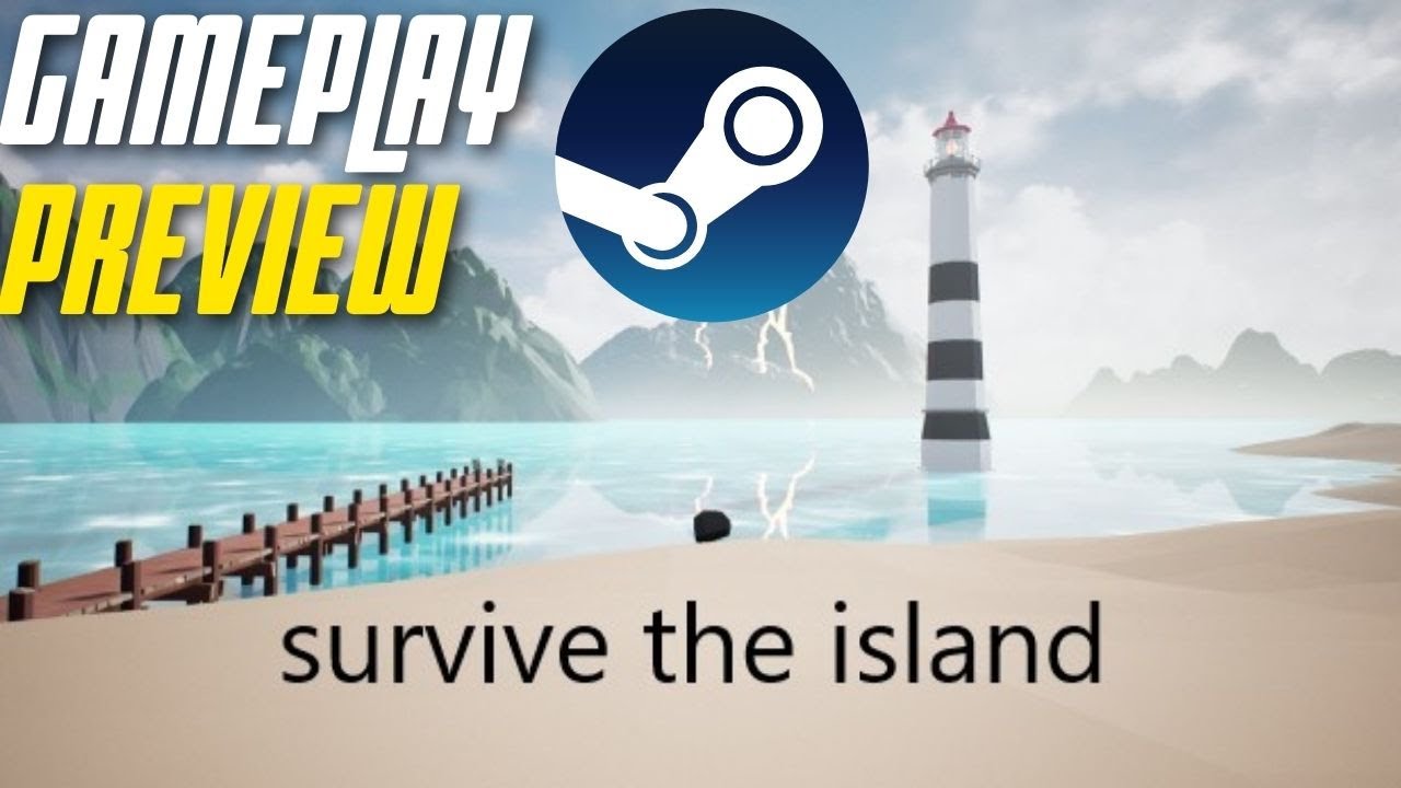 Let's Play: Survive the Island | New game from Steam | Free | Survival | Gameplay | Preview |