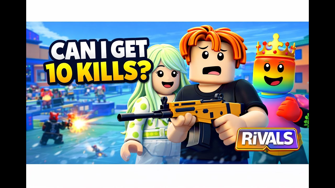 My Kids Challenged Me to Get 10 Kills in Rivals…#Roblox #Rivals #FamilyGaming #RobloxRivals