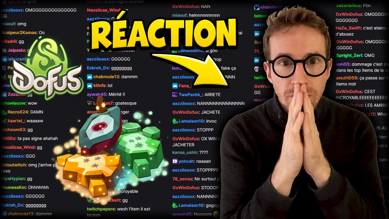 Il a CHOQUÉ 700 viewers avec ses Items : ce n'est pas normal (un RÊVE) - Forgemagie - Gryfox [DOFUS]