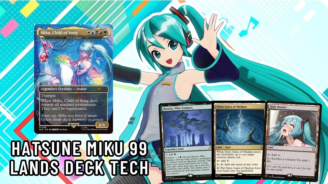 Deck Tech | Hatsune Muku 99 lands