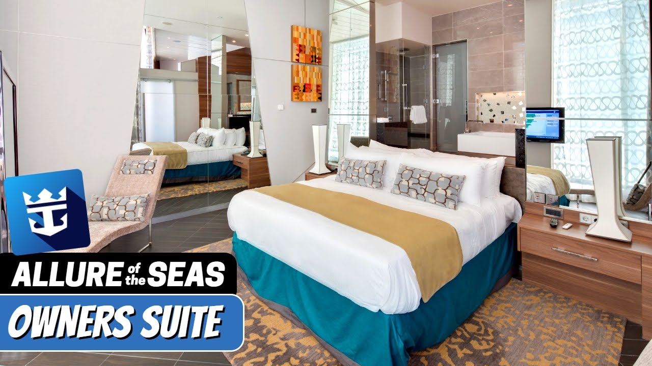 Allure of the Seas | Owners Suite Tour & Review 4K | Royal Caribbean Cruise