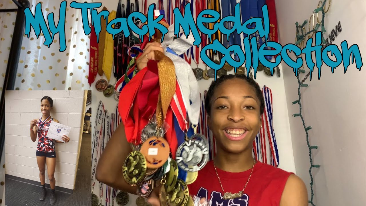 My track medal collection & what&rsquo;s in my track bag | Alena Danielle|