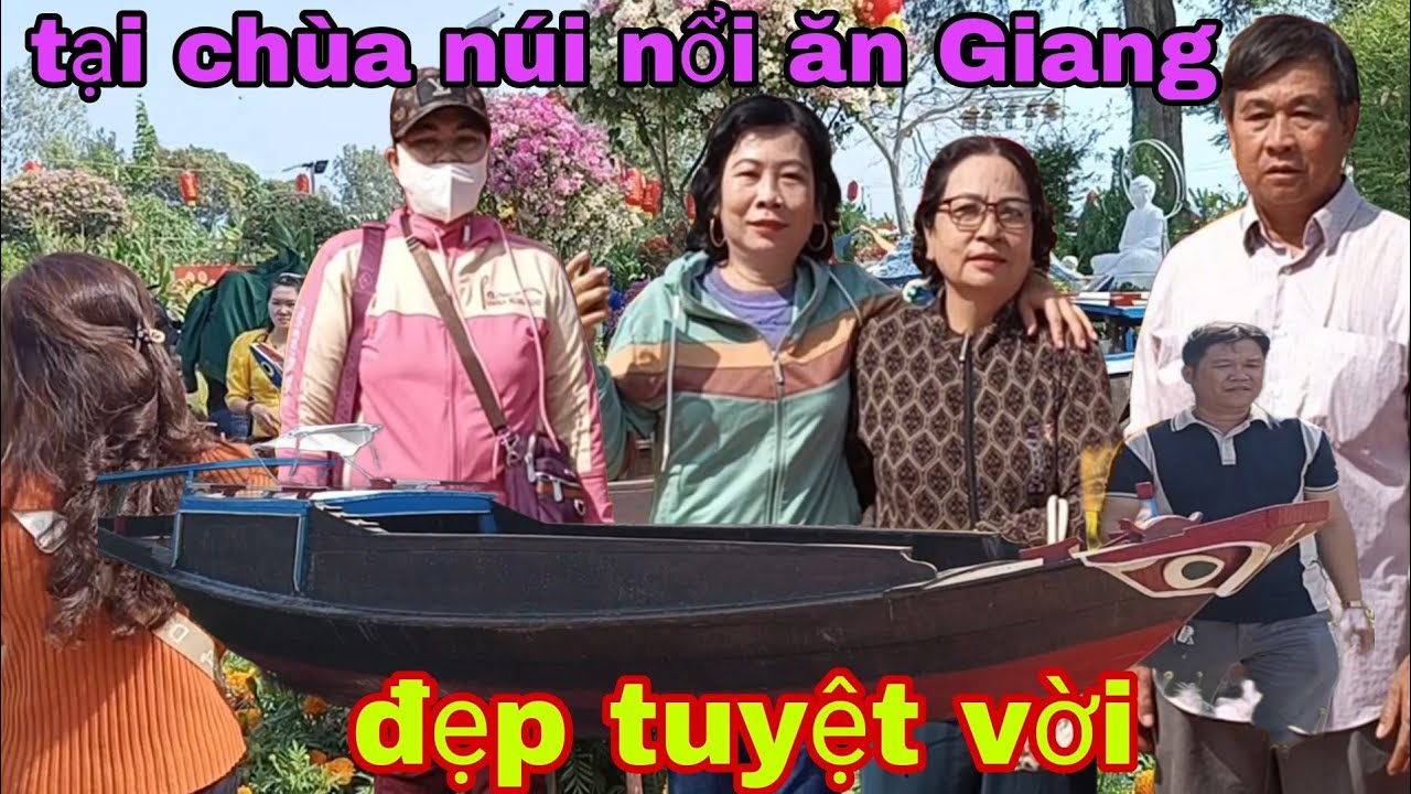Trực tiếp tại chùa núi nổi ngồi chùa đẹp lộng lẫy mùng một Tết khách du lịch trong nước ngoài nước