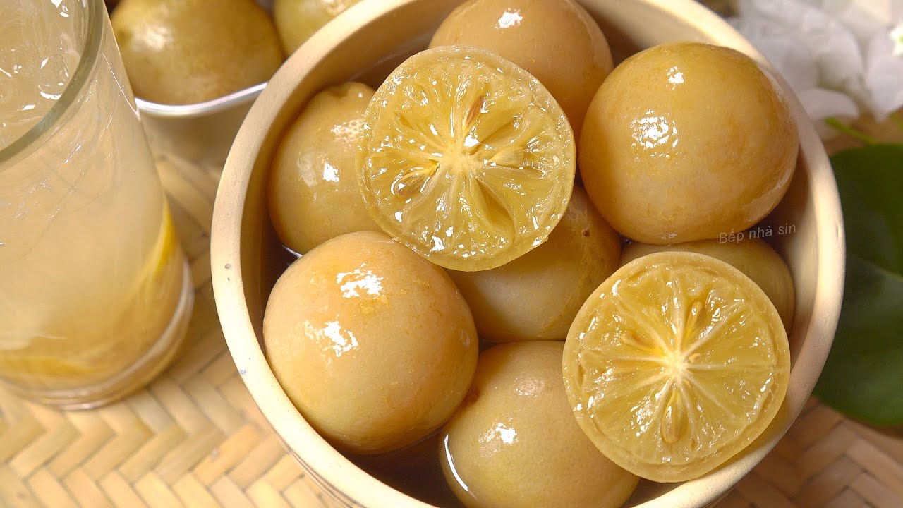 Cách làm CHANH MUỐI vàng đẹp đơn giản dễ thành công nhất