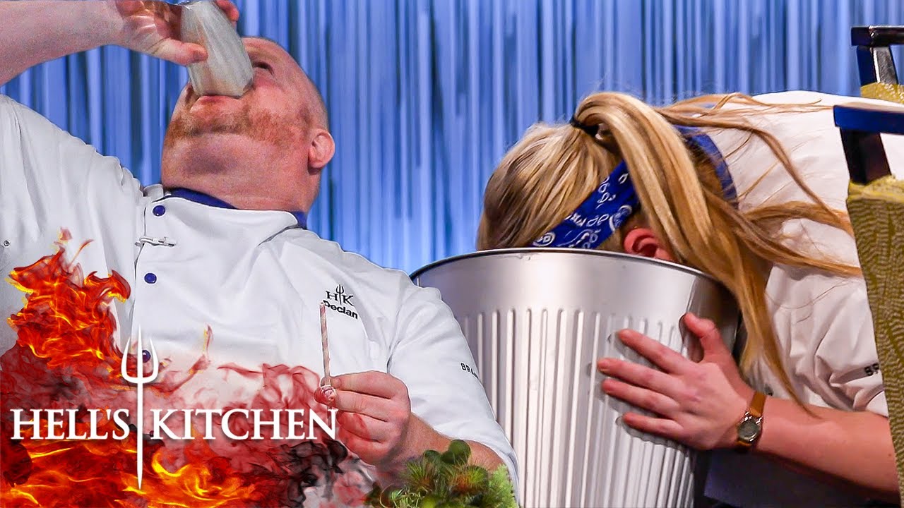 Losing Chefs Forced To Drink BURGER MILKSHAKES | Hell's Kitchen
