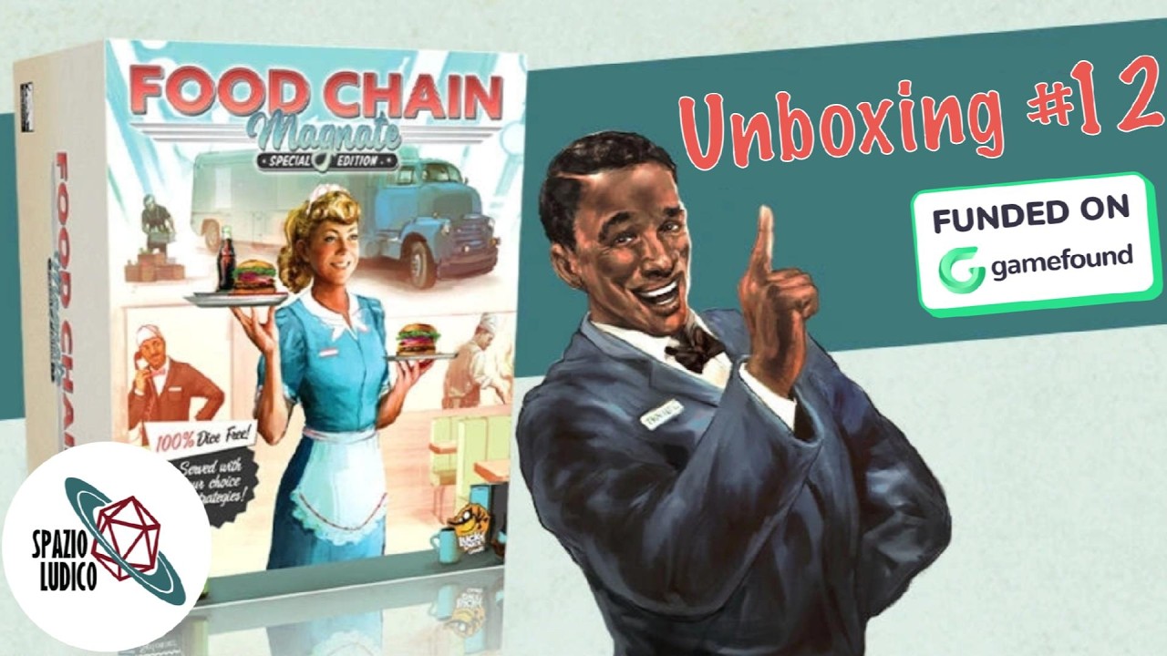 Food Chain Magnate - Special Edition | Unboxing