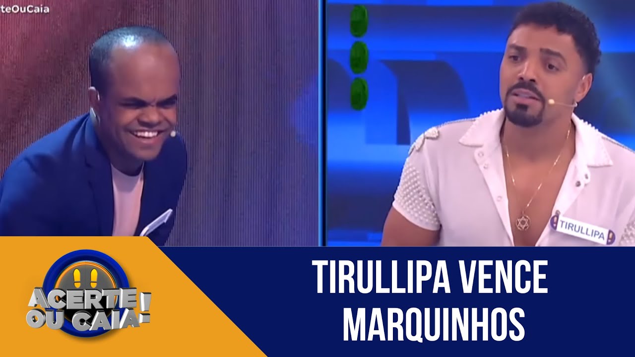 Primeiro líder, Tirullipa manda Marquinhos direto para o buraco | 'Acerte ou Caia'