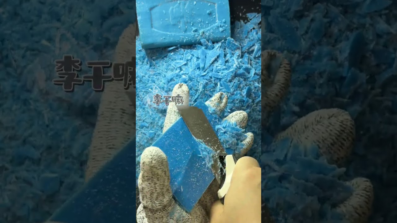 Scraping the Zodiac's Blue Sculpture: First Scrap of the Year for Goodbye Bad Luck