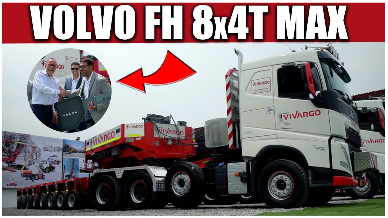 Camiones VOLVO FH 8x4T Max: Entrega al Grupo Vivargo
