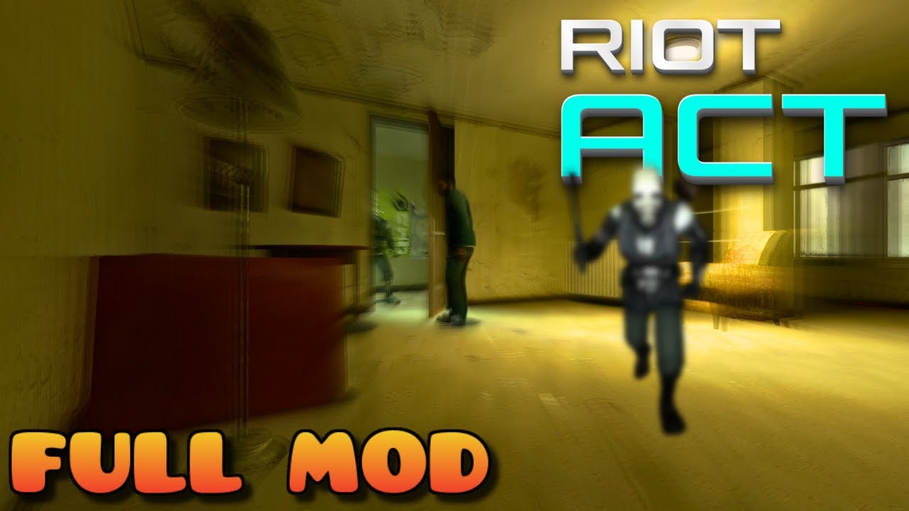 HALF LIFE 2 THE RIOT ACT | Full Mod Walkthrough | No Commentary
