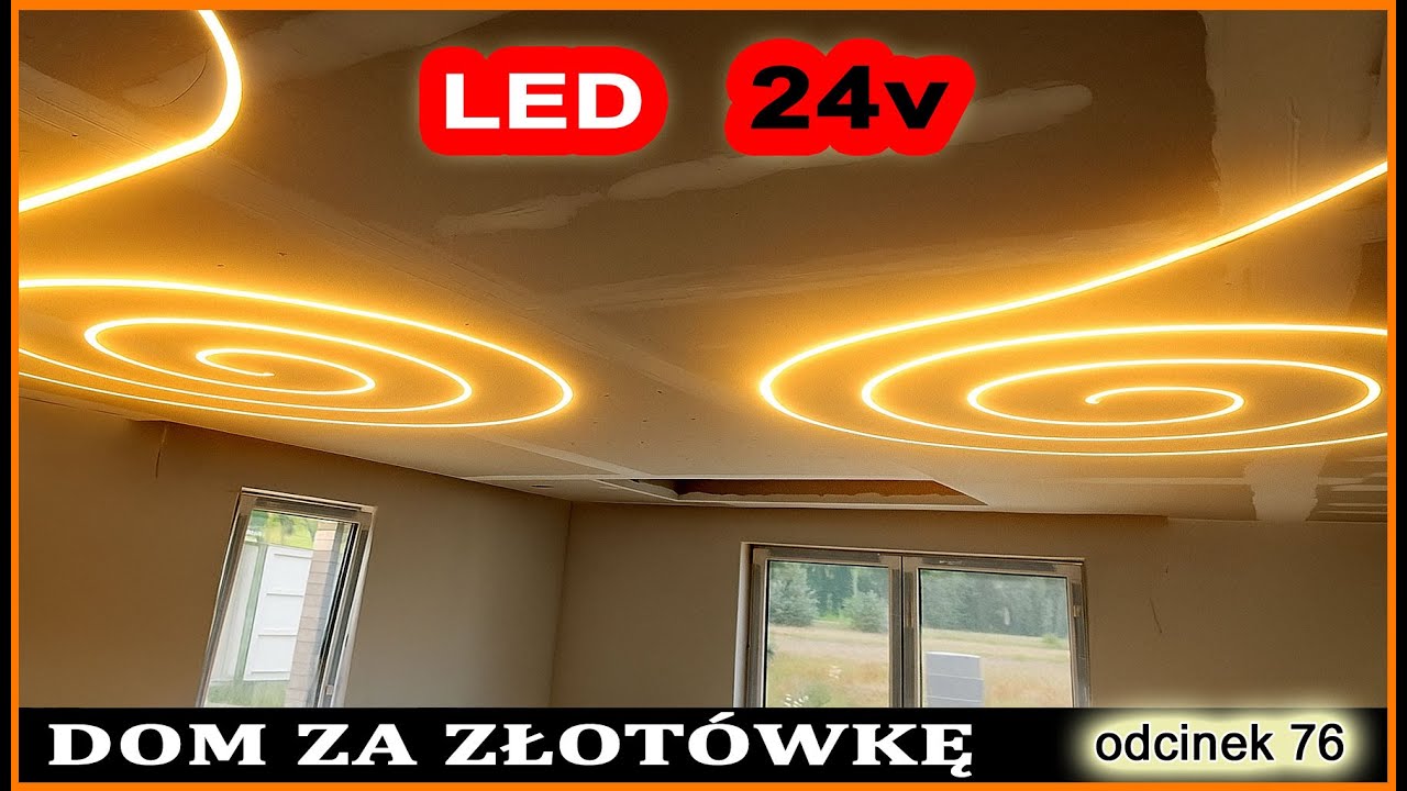 Co zrobiłem z sufitem! 😲 Montaż giętkiego LED w suficie krok po kroku DOM ZA ZLOTOWKE ODC 76