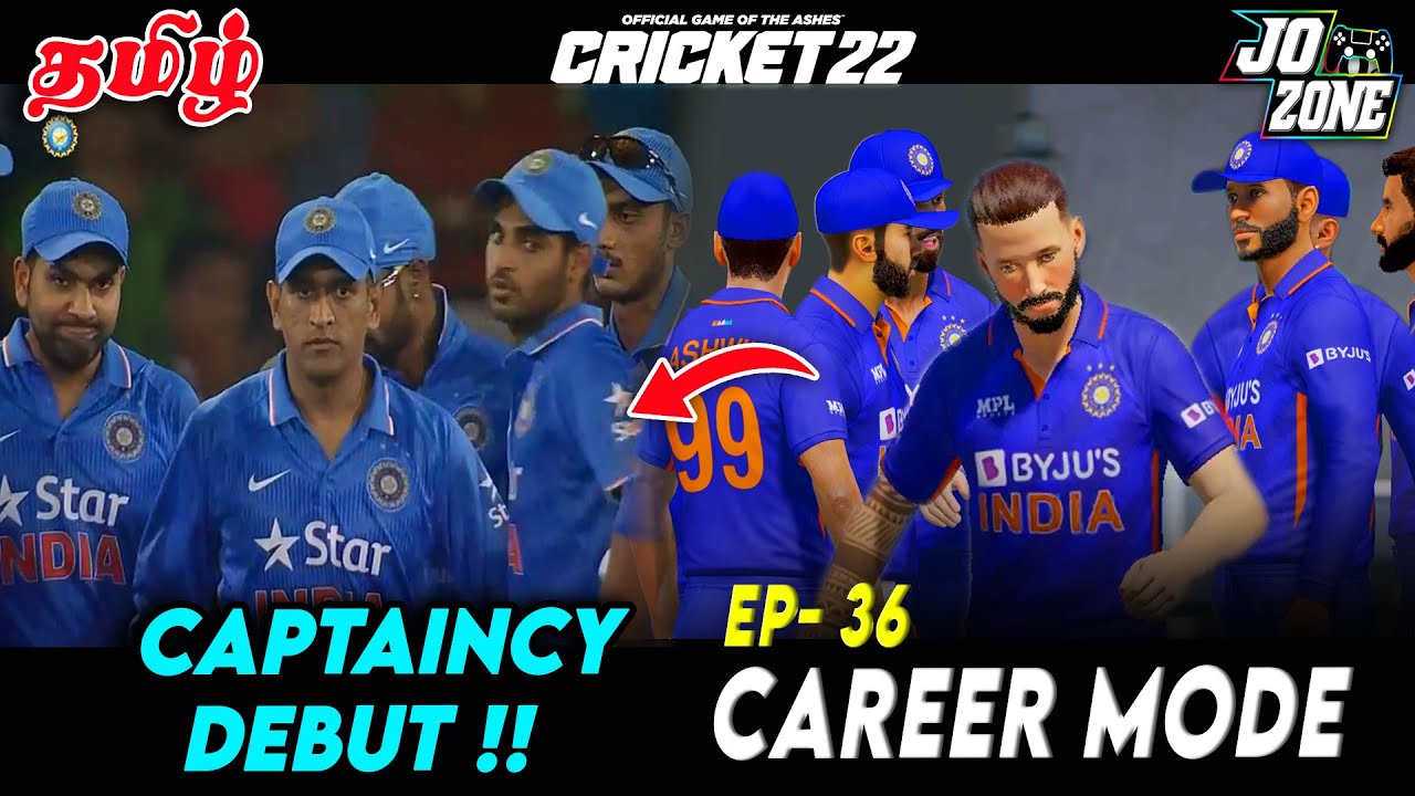 🎇தோனி ஆன ஜோ | India vs Australia ODI   | Cricket 22 Career Mode Episode No.36 ! | Jo Zone