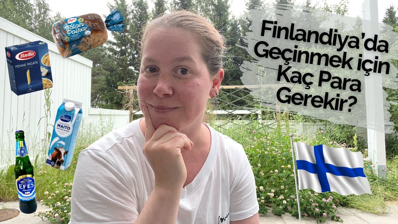 Finlandiya'da Geçinmek için Kaç Para Gerekir? // Kiradan Markete Kadar, Hayat Ne Kadar Pahalı?