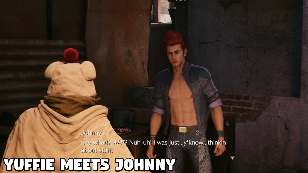 Final Fantasy 7 Remake Intergrade - Yuffie Meets Johnny