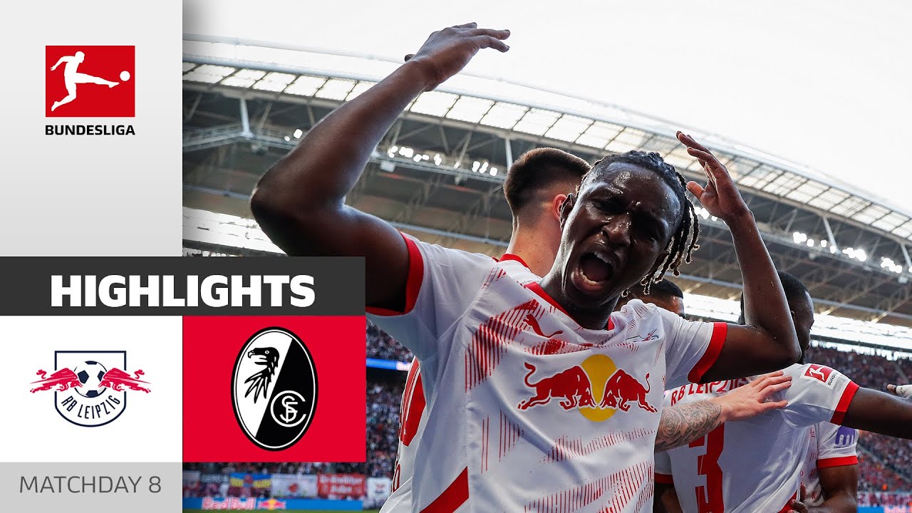 Leipzig Decide Top-Match! | RB Leipzig - SC Freiburg 3-1 | Highlights | Matchday 8 &ndash; Bundesliga