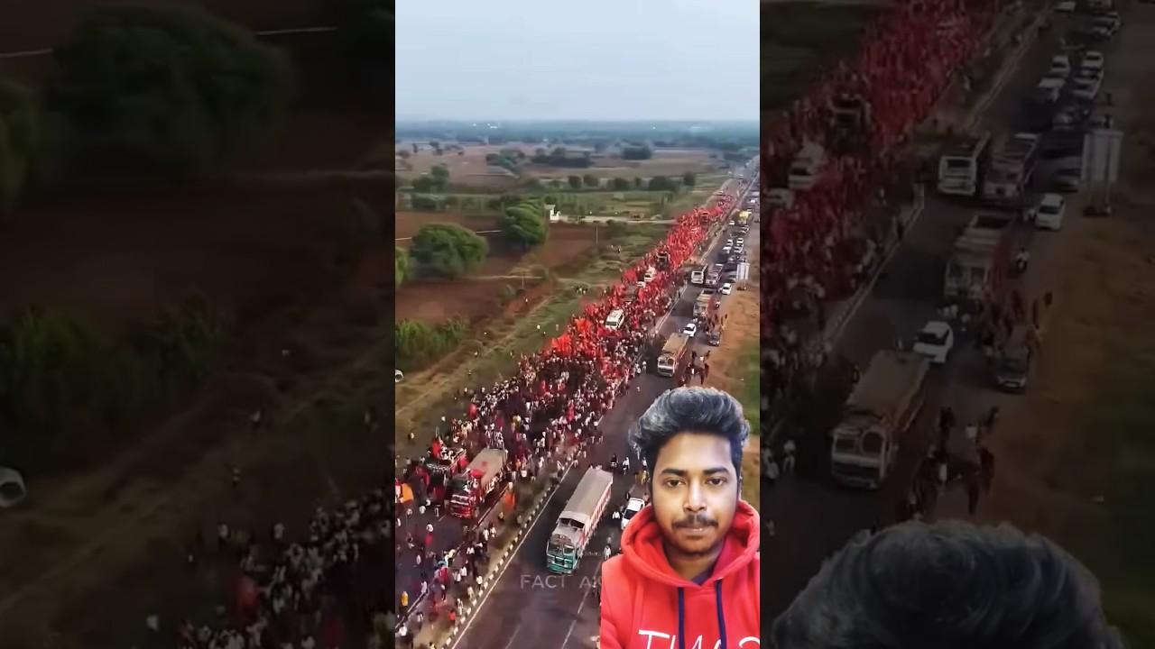 Miracle Hindu Yatra Of Bageshwar Baba#shortsvideo#youtubeshorts