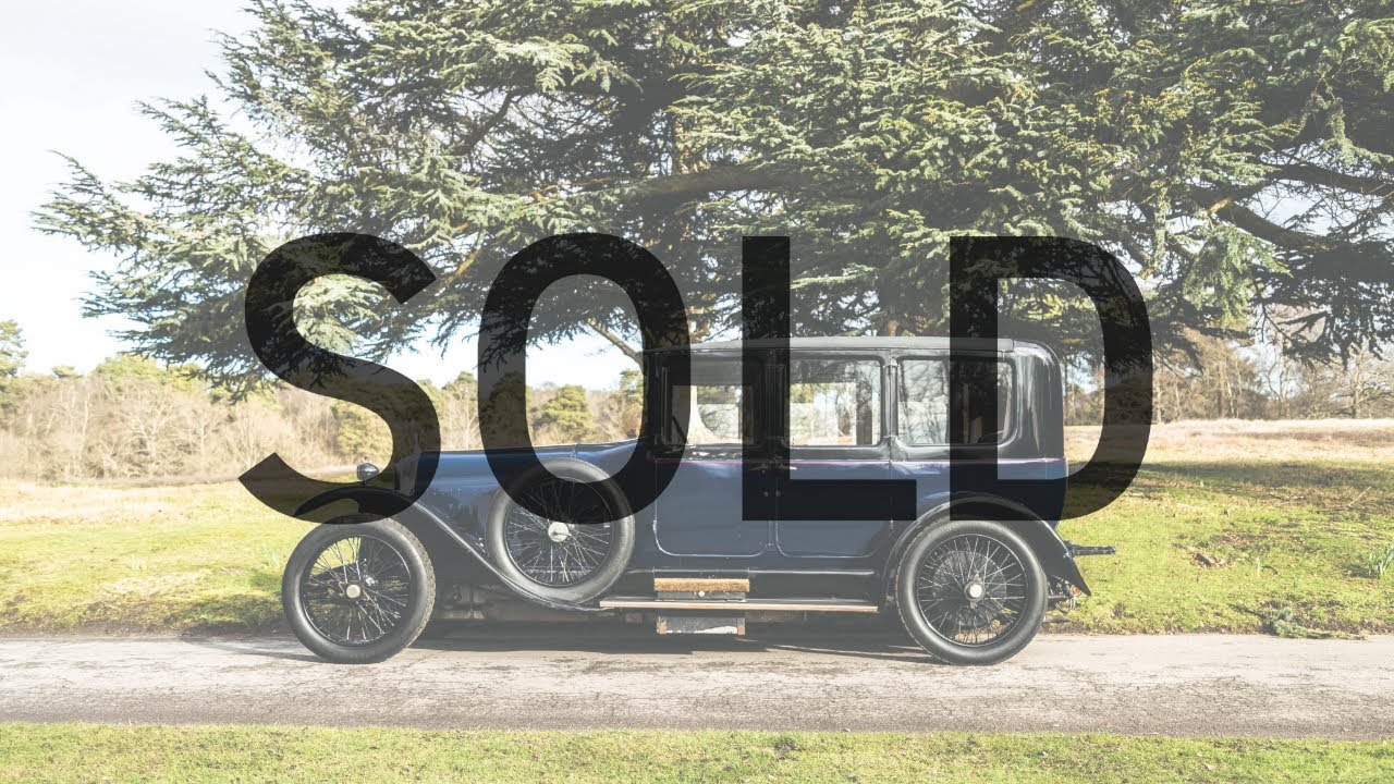 SOLD: 1923 3 Litre Bentley SY1791