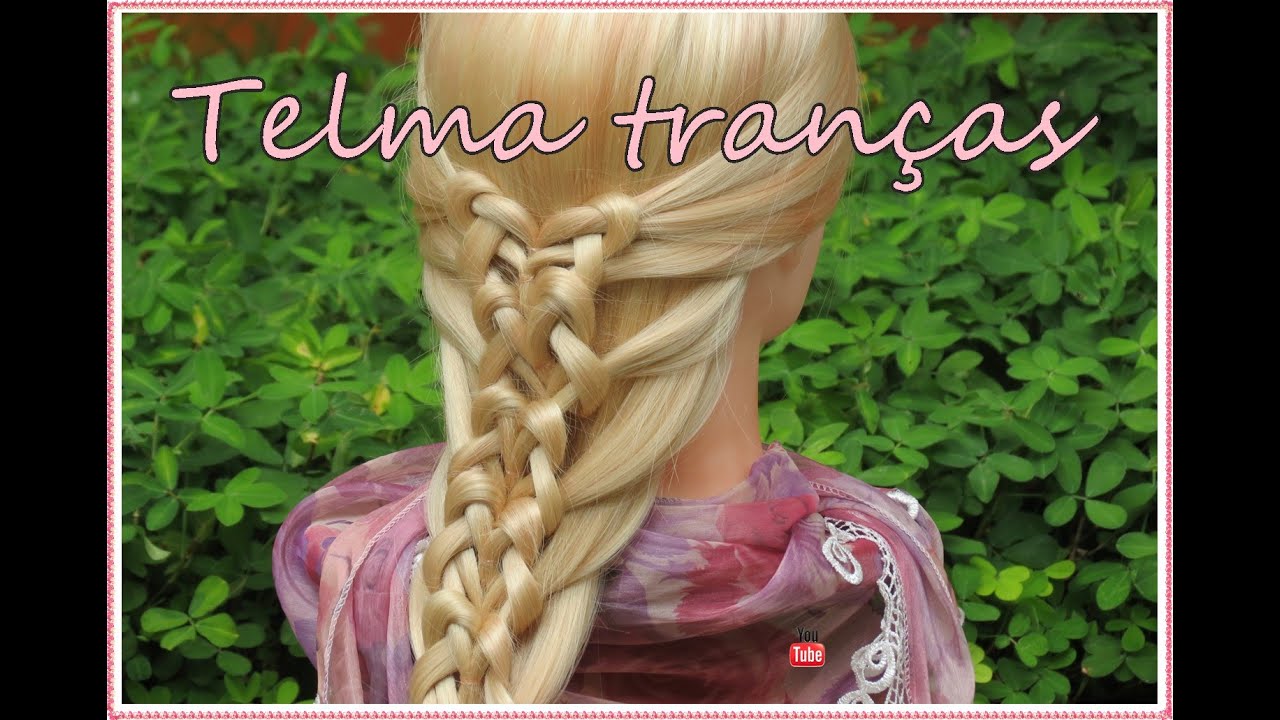 Trança Corações, Hearts Braid, Trenza Corazón (Dia dos Namorados / Valentine's Day) - Telma tranças
