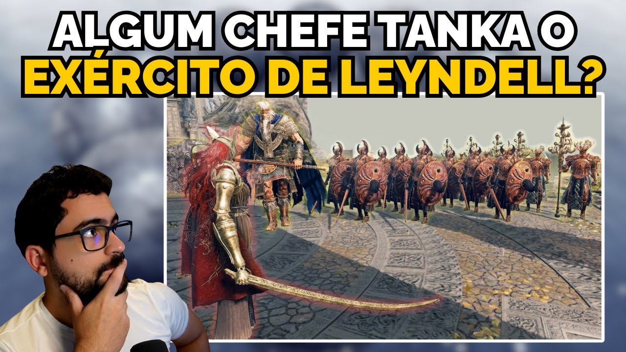 Exército de Leyndell x Chefes do Elden Ring (cenas +18)