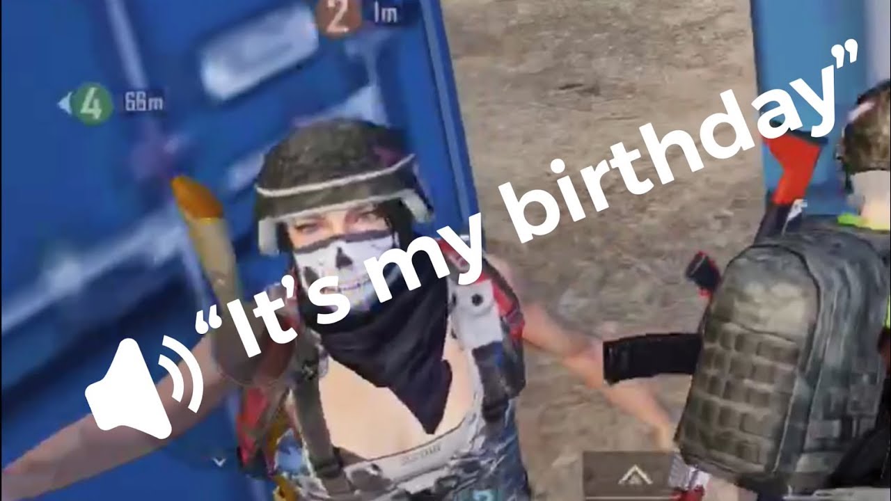 It's my birthday | PUBG Mobile Gameplay by BiuBiu