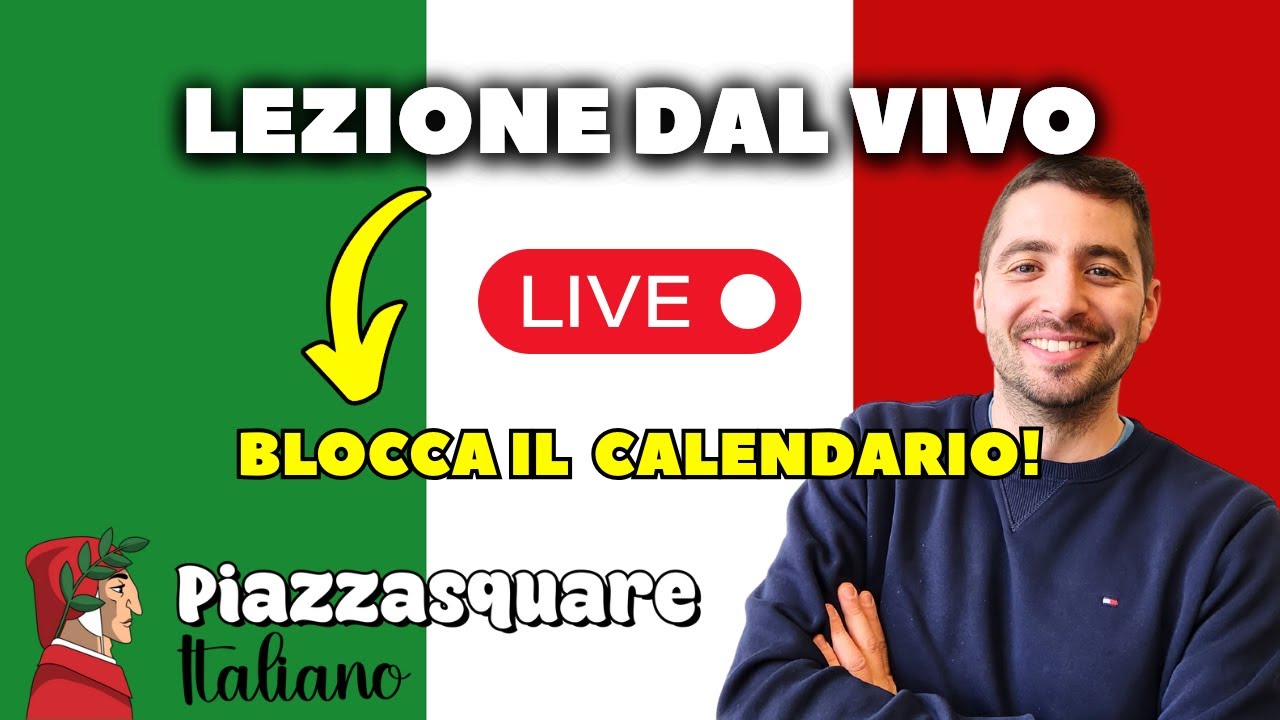 Test di italiano IN DIRETTA (Livello intermedio)