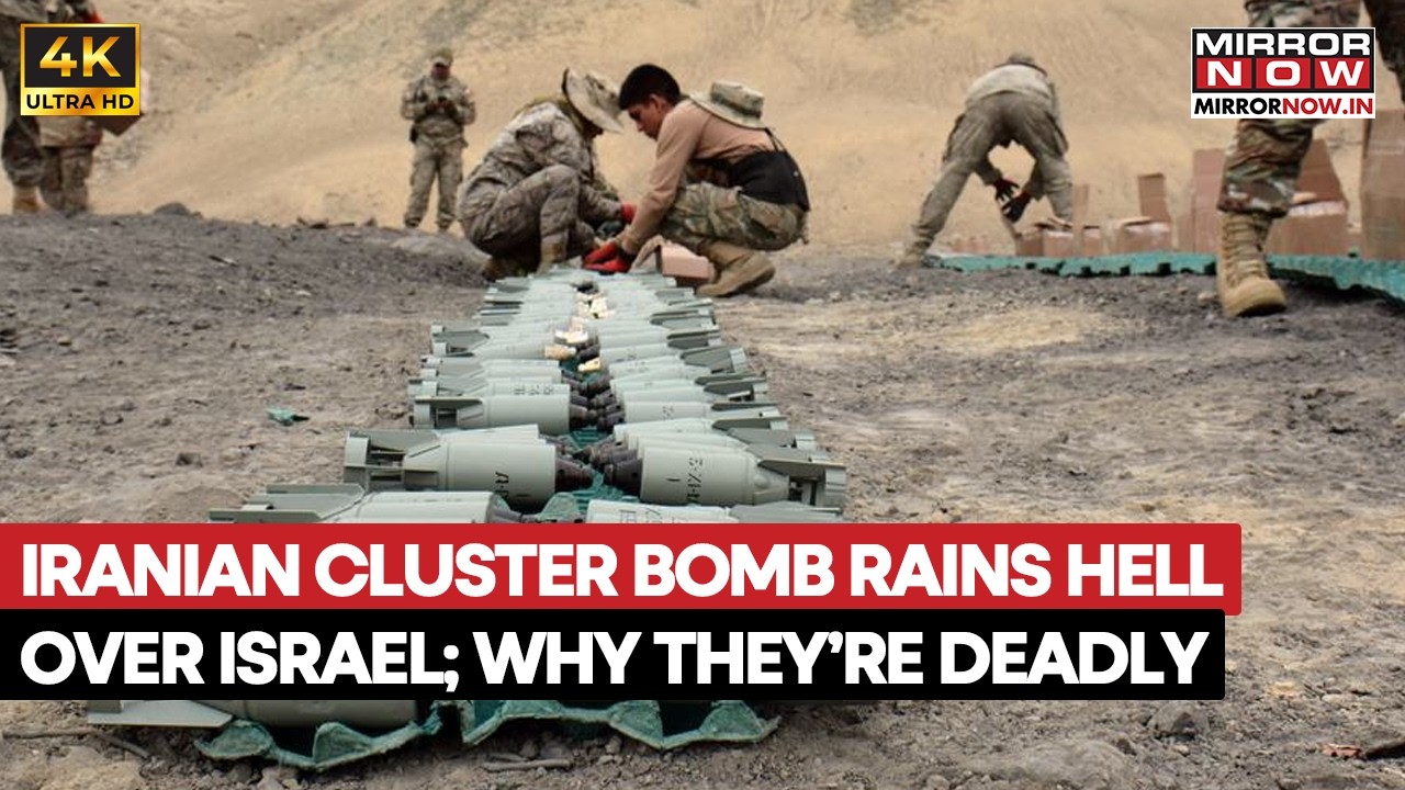 West Asia War: Iranian Cluster Bombs Rain Hell Overnight Across Israel: Why They Are Deadly?