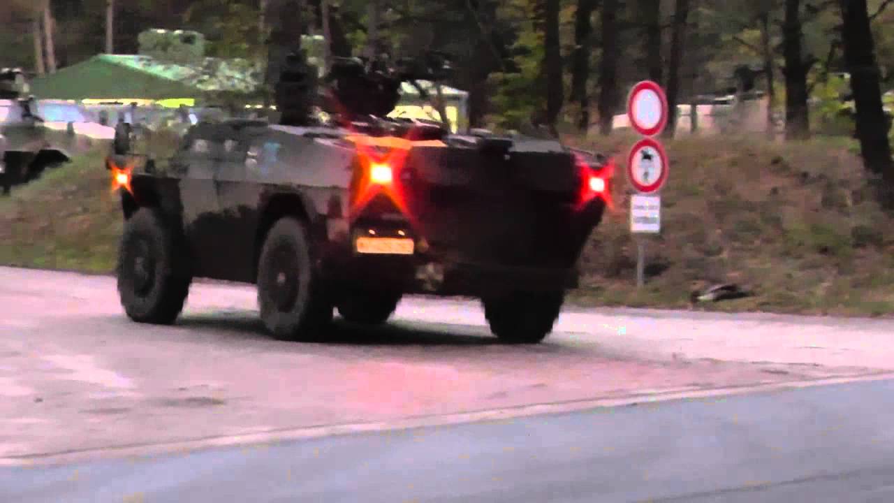 Wendemanöver von 2 Leoparden und einem GTK Boxer ,TANK ACTION ,TANKWHEELIE
