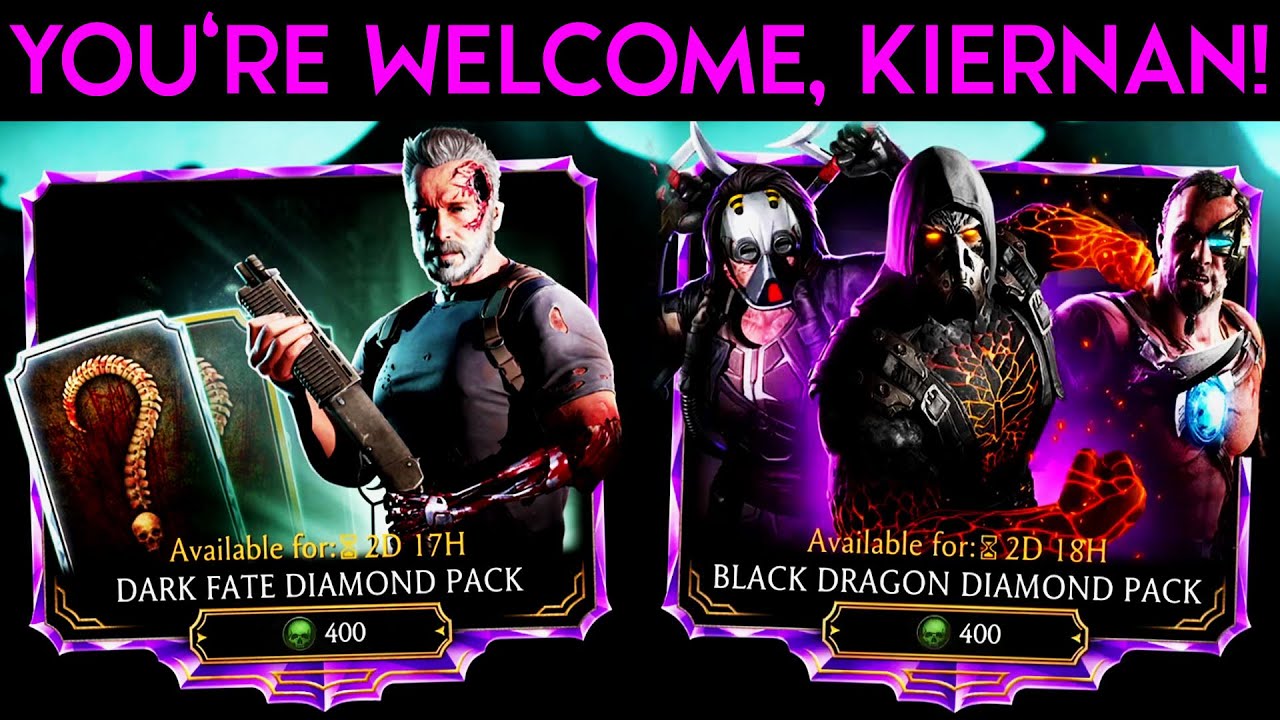 MK Mobile. Epic Pack Openings. Getting My Viewers Awesome Diamonds! Kiernan Owes Raiden Now.
