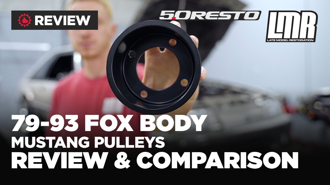 Do Underdrive Pulleys Actually Work? | Fox Body Mustang Pulley Dyno Comparison