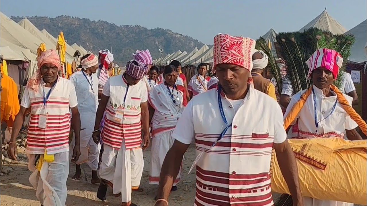 आदिवासी समाज छत्तीसगढ़ || शांतिकुंज शताब्दी वर्ष 2026 में आकर्षण का केंद्र बना यह झांकी ||