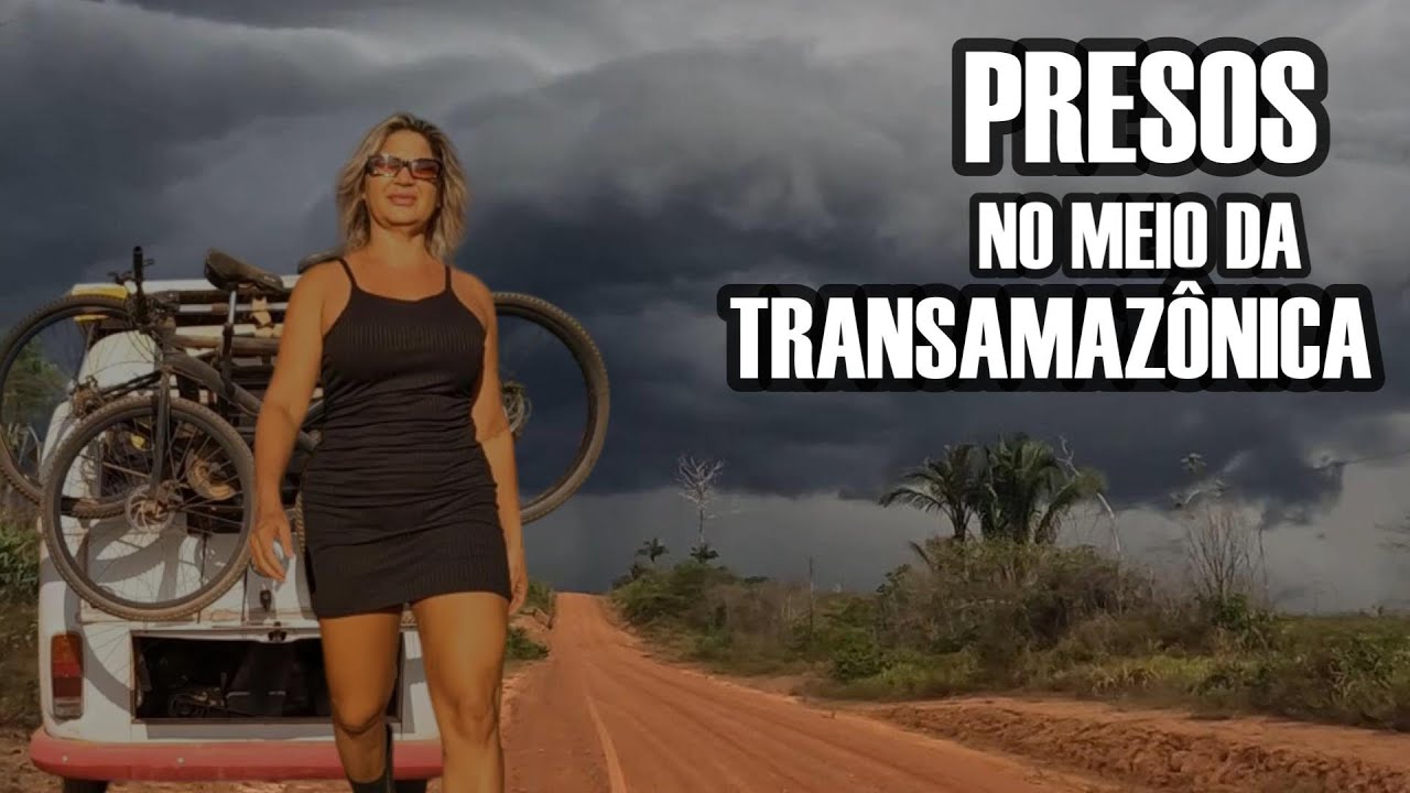 DAVA PRA SENTIR O CHÃO ESTREMECER COM O BARULHO DO TROVÃO NO PIOR TRECHO DA BR 230 TRANSAMAZONICA