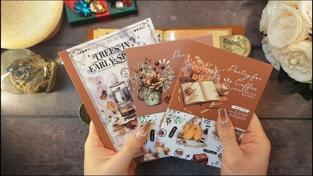 종이 소리 ASMR | 빈티지 감성 다꾸 | Paper sounds ASMR | YOU🩷ME #SCRAPBOOKING #JOURNAL #JOURNALING 
