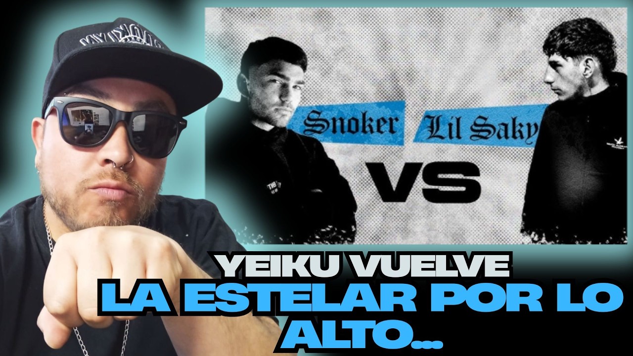 Reacción a YEIKU13 - SNOKER vs LIL SAKY - Un estelar por lo alto en Uruguay