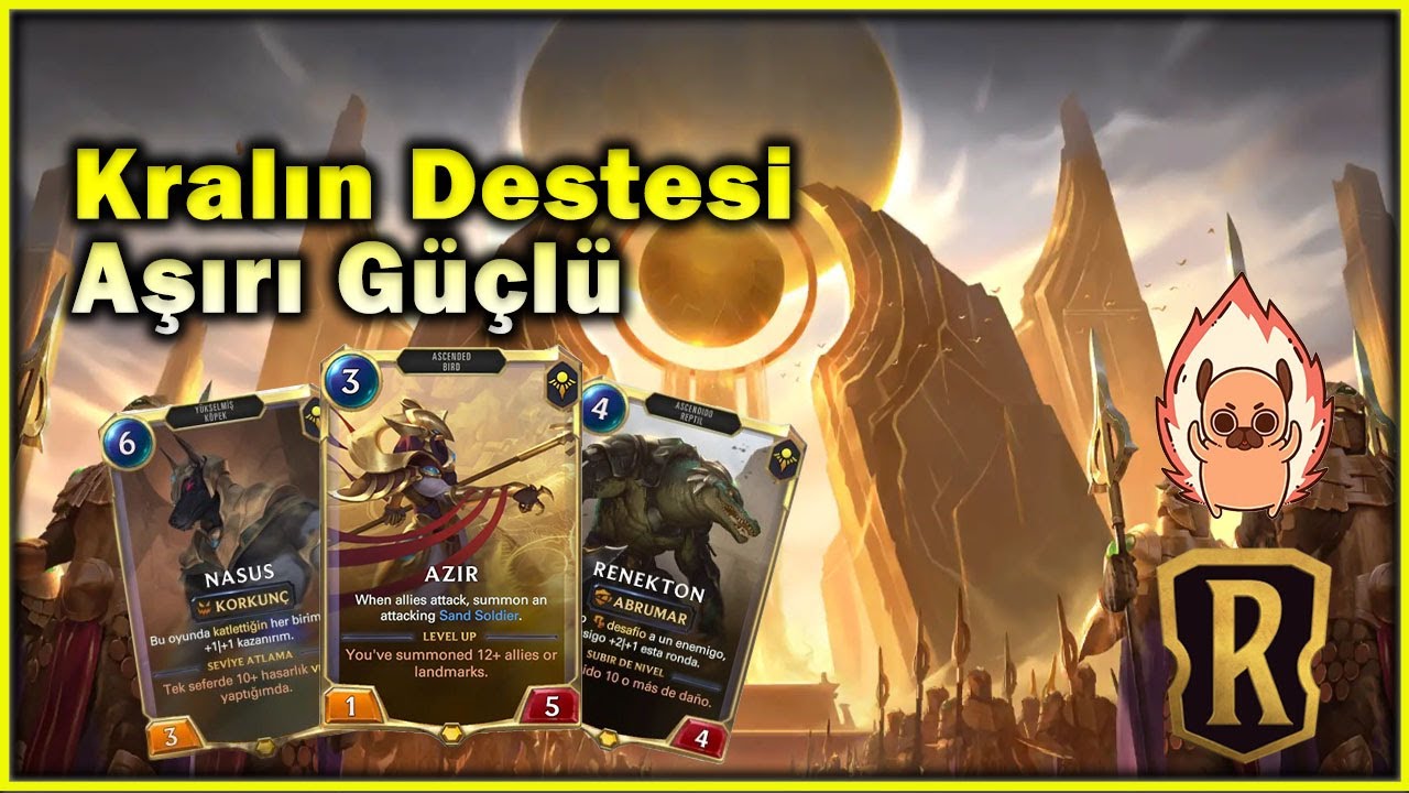 Mono Shurima Tek Taşıyor !!!   Legends Of Runeterra (LoR)
