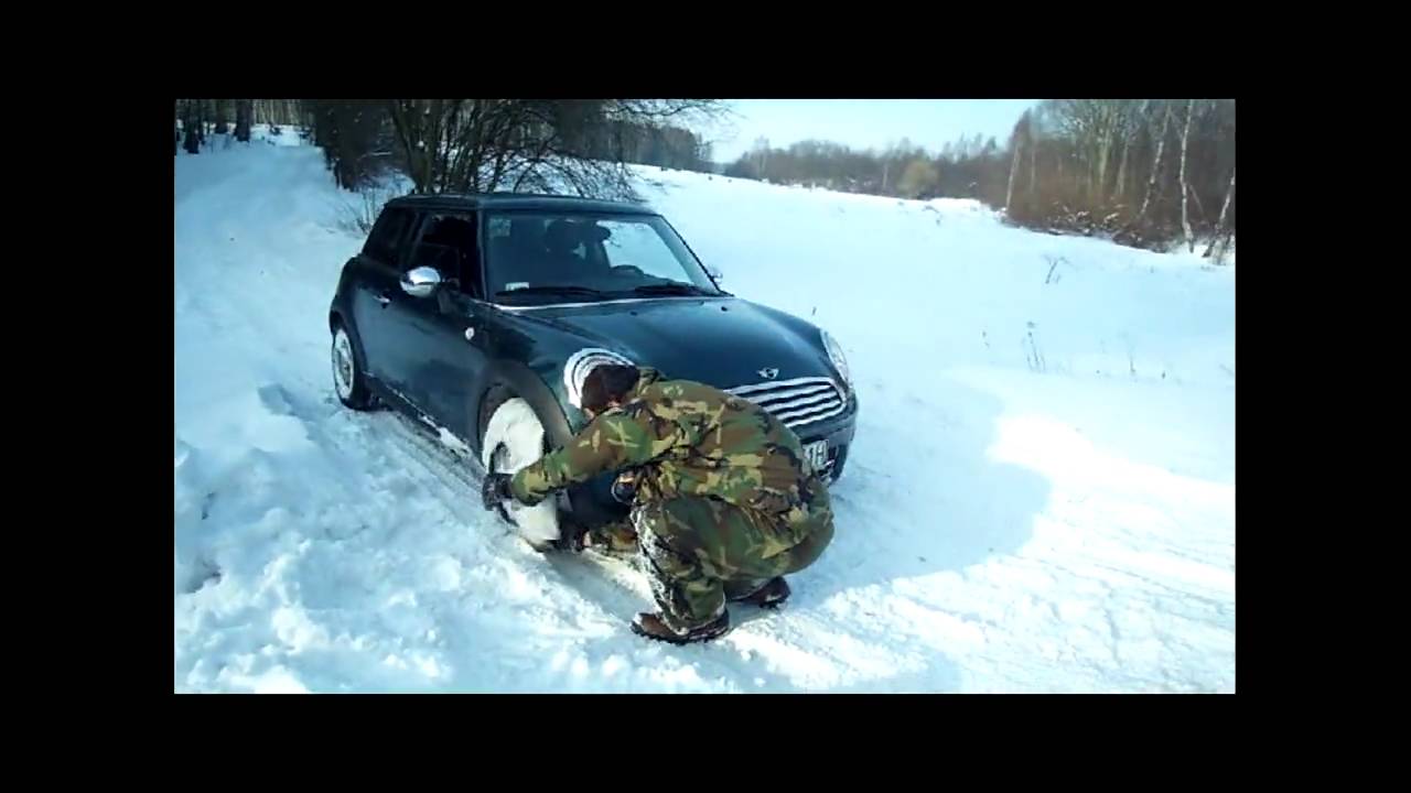 Tekstylne łańcuchy śniegowe ISSE Snow&GO! Prezentacja działania w warunkach naturalnych