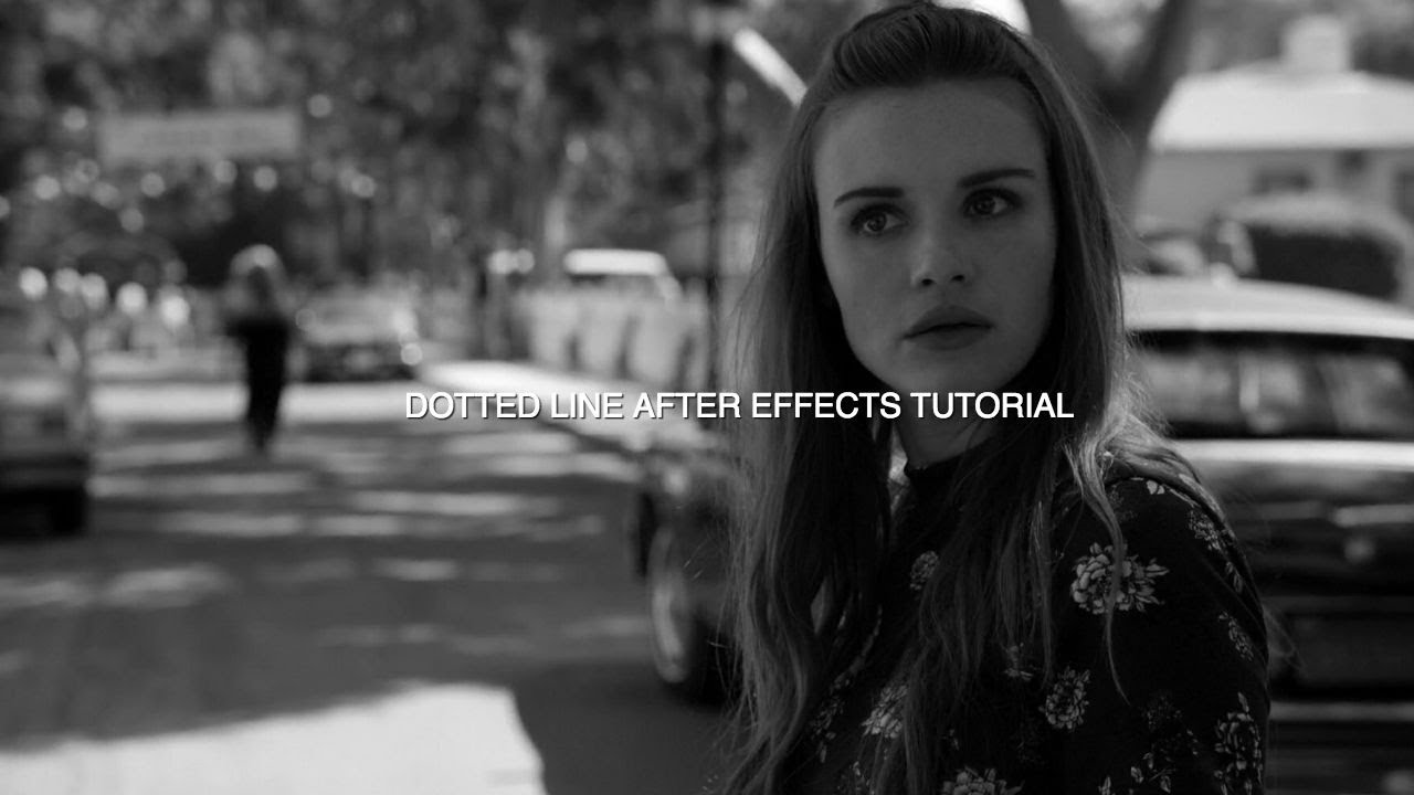 dotted line tutorial [after effects]
