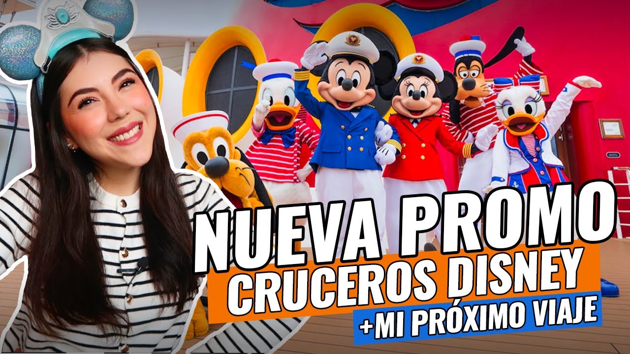 ¡Disney Cruise lanza PROMOCIÓN increíble! Y mi próximo viaje... ¡me voy al Disney Treasure! 🚢✨