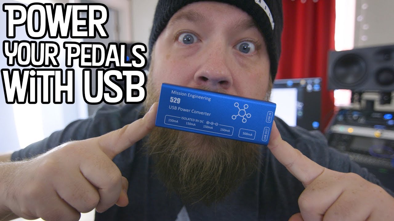 Power Your Pedals With USB! Mission Engineering 529!
