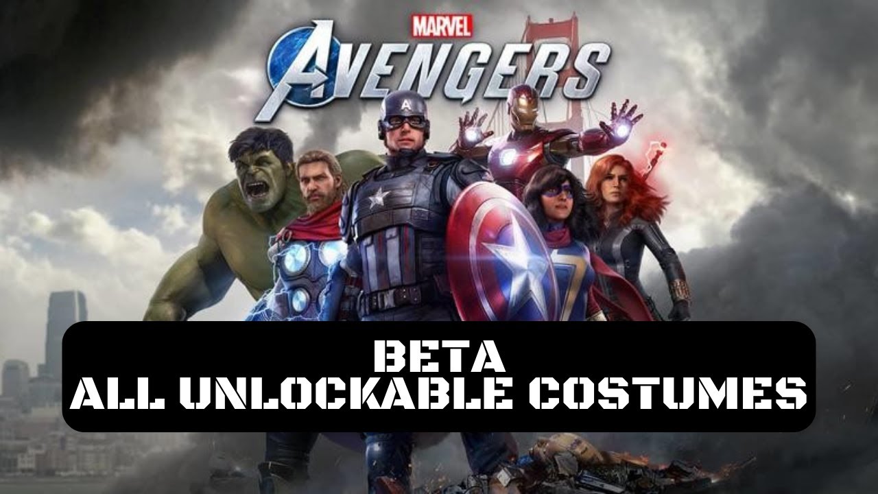 Marvel's Avengers Beta - All Unlockable Costumes