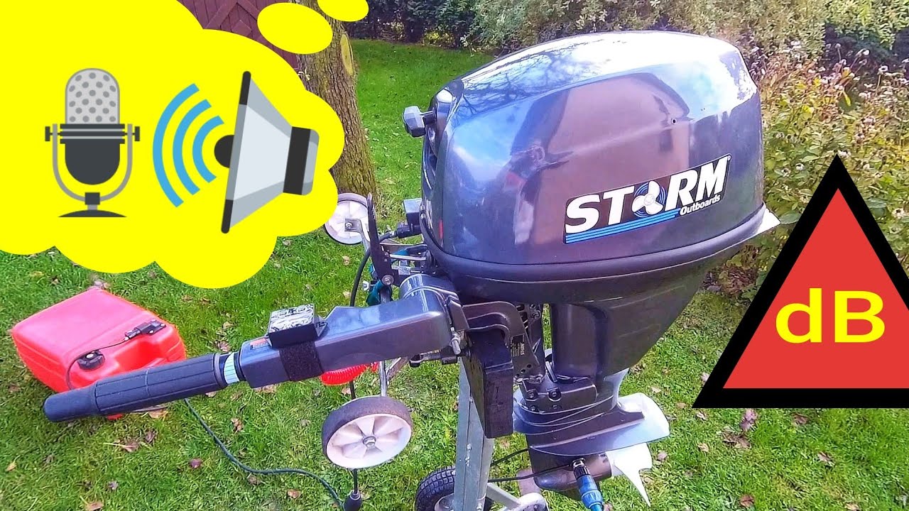 Storm F18 - test głośności silnika z wydechem