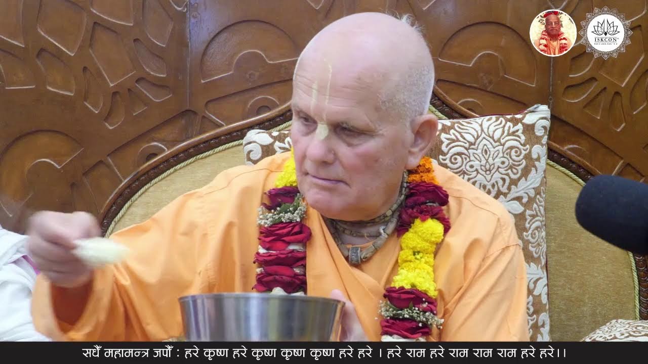 Srimad Bhagavatam class by HH Mahavishnu Swami Maharaj Das | SB 4.28.27