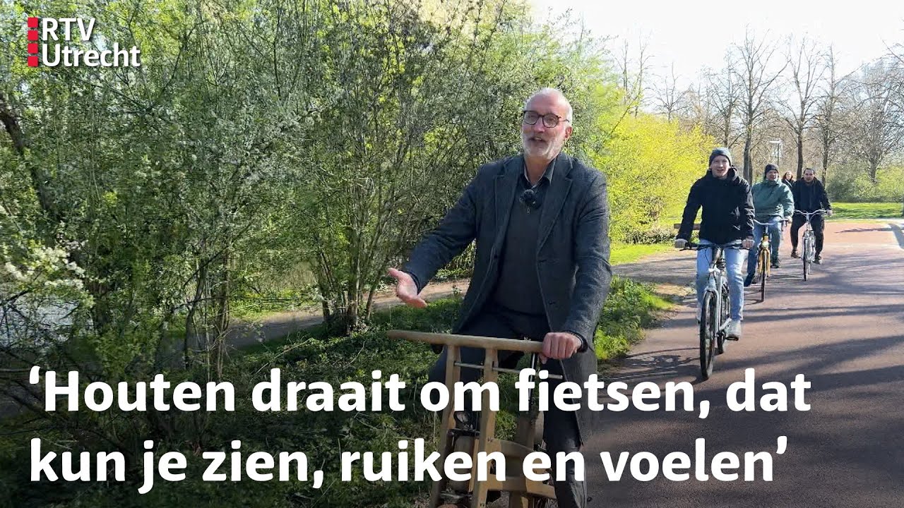 Waarom 'de hele wereld' komt fietsen in Houten | RTV Utrecht