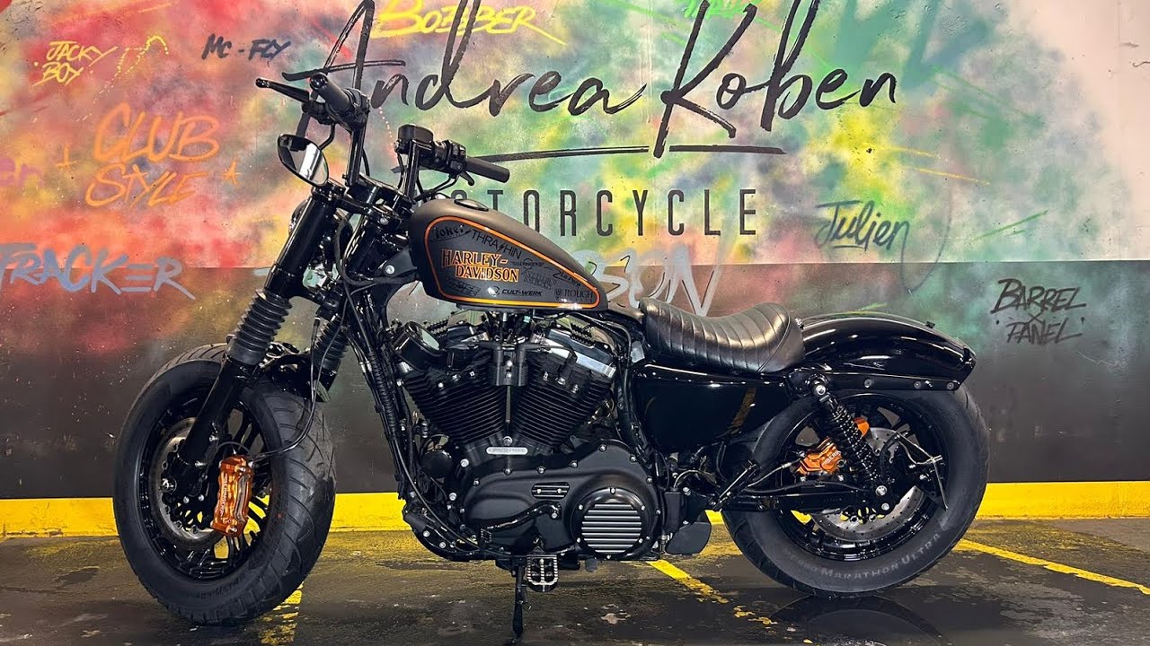 Harley Davidson Forty Eight !! Régine qu’elle se nomme !!!!
